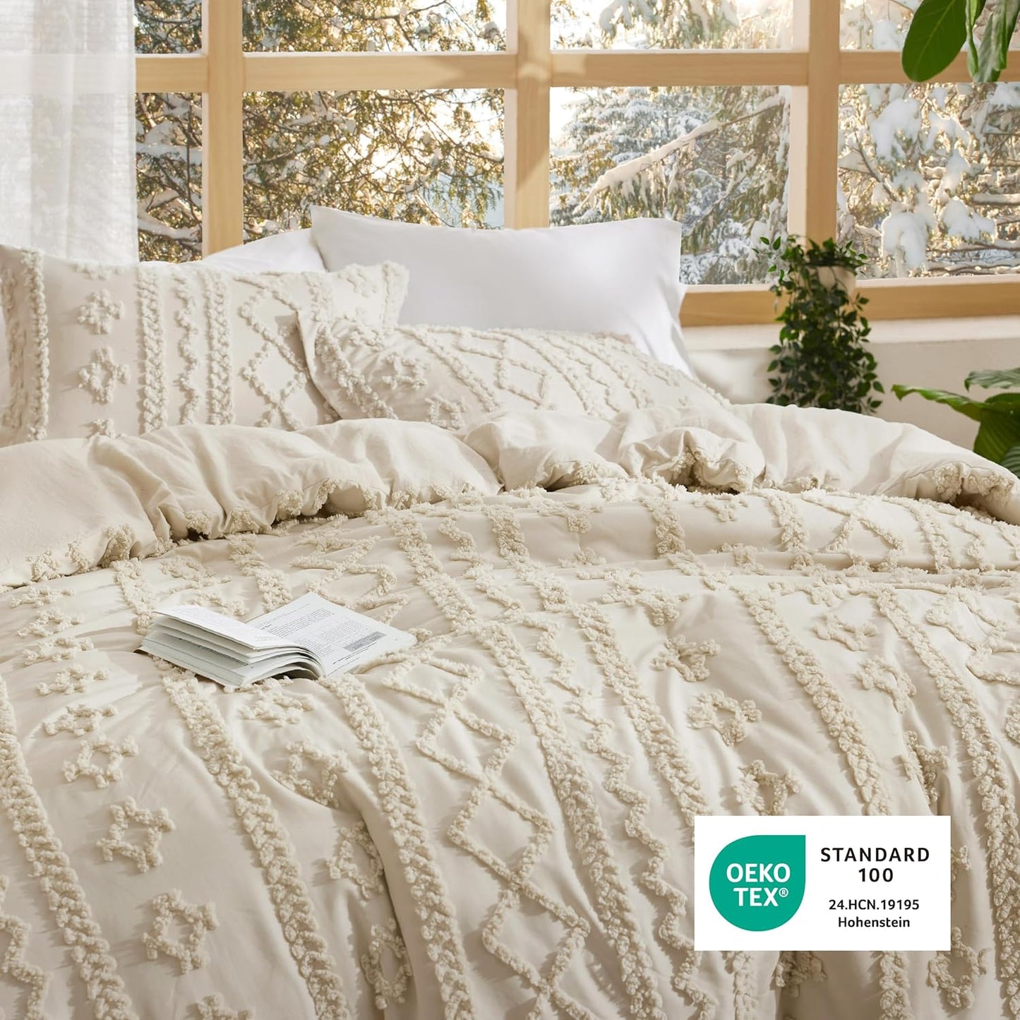 BohoBloom™ Tufted Duvet Cover Set (3-Piece)