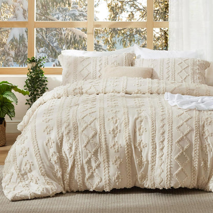 BohoBloom™ Tufted Duvet Cover Set (3-Piece)