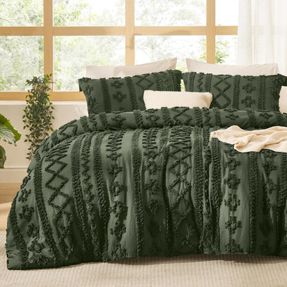 BohoBloom™ Tufted Duvet Cover Set (3-Piece)