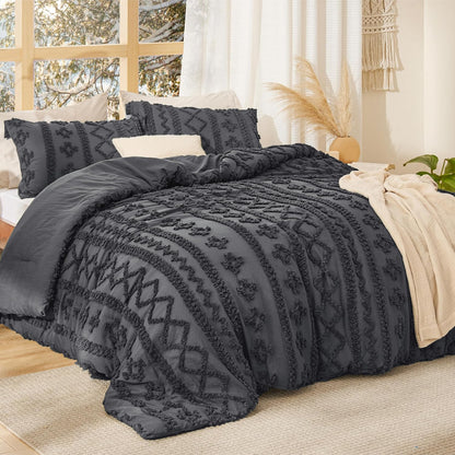 BohoBloom™ Tufted Duvet Cover Set (3-Piece)